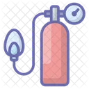 Medical Equipment Oxygen Cylinder Oxygen Pump Icon