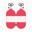 Oxygen Cylinder Cylinder Safety Icon