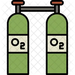 Oxygen cylinder  Icon