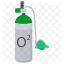 Oxygen Cylinder Oxygen Bottle Oxygen Source Icon