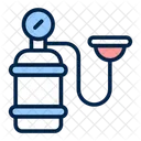 Oxygen Cylinder Mask Icon