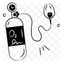 Oxygen Cylinder Mask Icon