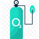 Oxygen Cylinder Tank Icon