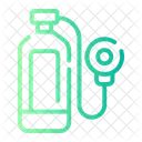 Oxygen Gas Cylinder Diving Icon