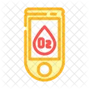 Oxygen Saturation Display Icon