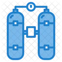 Scuba Oxygen Tank Cylinder Icon