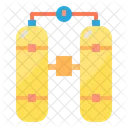 Scuba Oxygen Tank Cylinder Icon