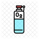 Oxygen Tank Color Icon