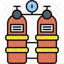 Oxygen Tanks Diving Oxygen Tank Icon