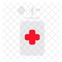 Oxygene Bouteille Regulateur Icône