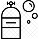 Oxygene Cylindre Nager Icône