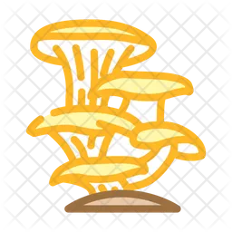 Oyster Mushroom  Icon