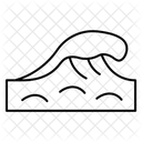 Ozean Wellen  Symbol