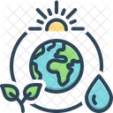 Ozone Layer Environment Icon