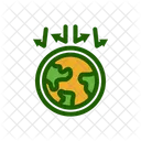 Ozone Ecology Earth Icon