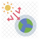 Ozone Depletion Warming Icon