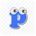 P Alphabet Lettre Icon