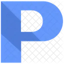 P Design Letter Icon