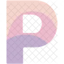 P Sign Alphabet Icon