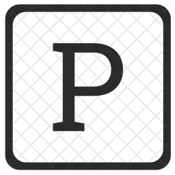 P alphabet  Icon