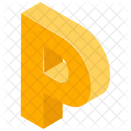 Buchstabe p  Symbol