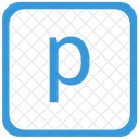 P Kleinschreibung Symbol