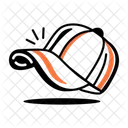 Sports Cap P Cap Hat Icon