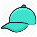 P Cap Cricket Hat Headgear Icon
