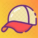 P Cap Cricket Hat Headgear Icon