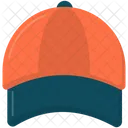 P 모자 크리켓 모자 야구 모자 아이콘