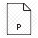 P Datei P Format P Erweiterung Symbol