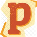 P Letter  Icon