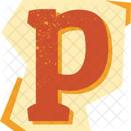 P Letter  Icon