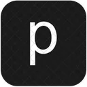 P letter  Icon