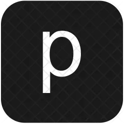 P letter  Icon
