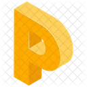 P Letter  Icon
