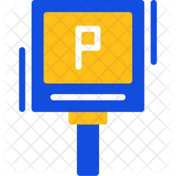 P Parking Symbol  Icon