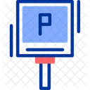 P Parking Symbol Icon