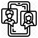 Paar-Chat  Symbol