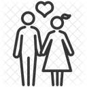 Paarliebe Liebe Familie Symbol