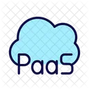 Nube Datos Paas Icono