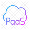 Nube Datos Paas Icono