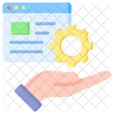 Paas Program Cloud Icon