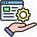 Paas Program Cloud Icon