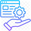Paas Program Cloud Icon