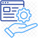 Paas Program Cloud Icon