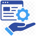 Paas Program Cloud Icon