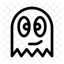 Pac Man Ghost Arcade Retro Spiel Symbol