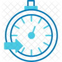 Pace Clock Swimming Championship Clock Icon