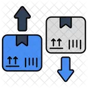 Parcel Exchange Parcel Transfer Package Transfer Icon